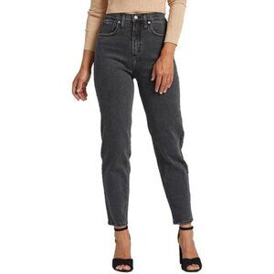 Silver Jeans Women's Highly Desirable Slim Straight Jean In Black Size 24 x 28